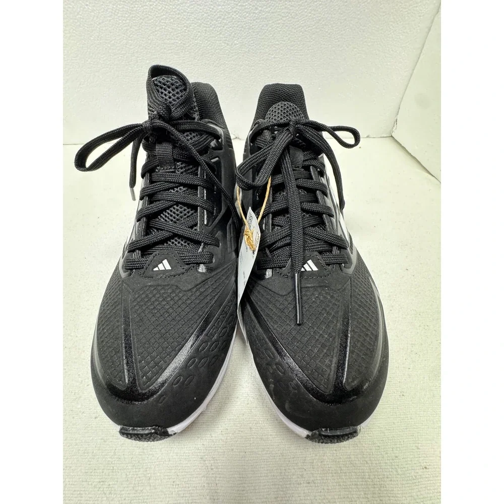 Adidas Icon 8 MD Baseball Cleats Mens 6.5 Black White NWT IG9589 Molded Athletic